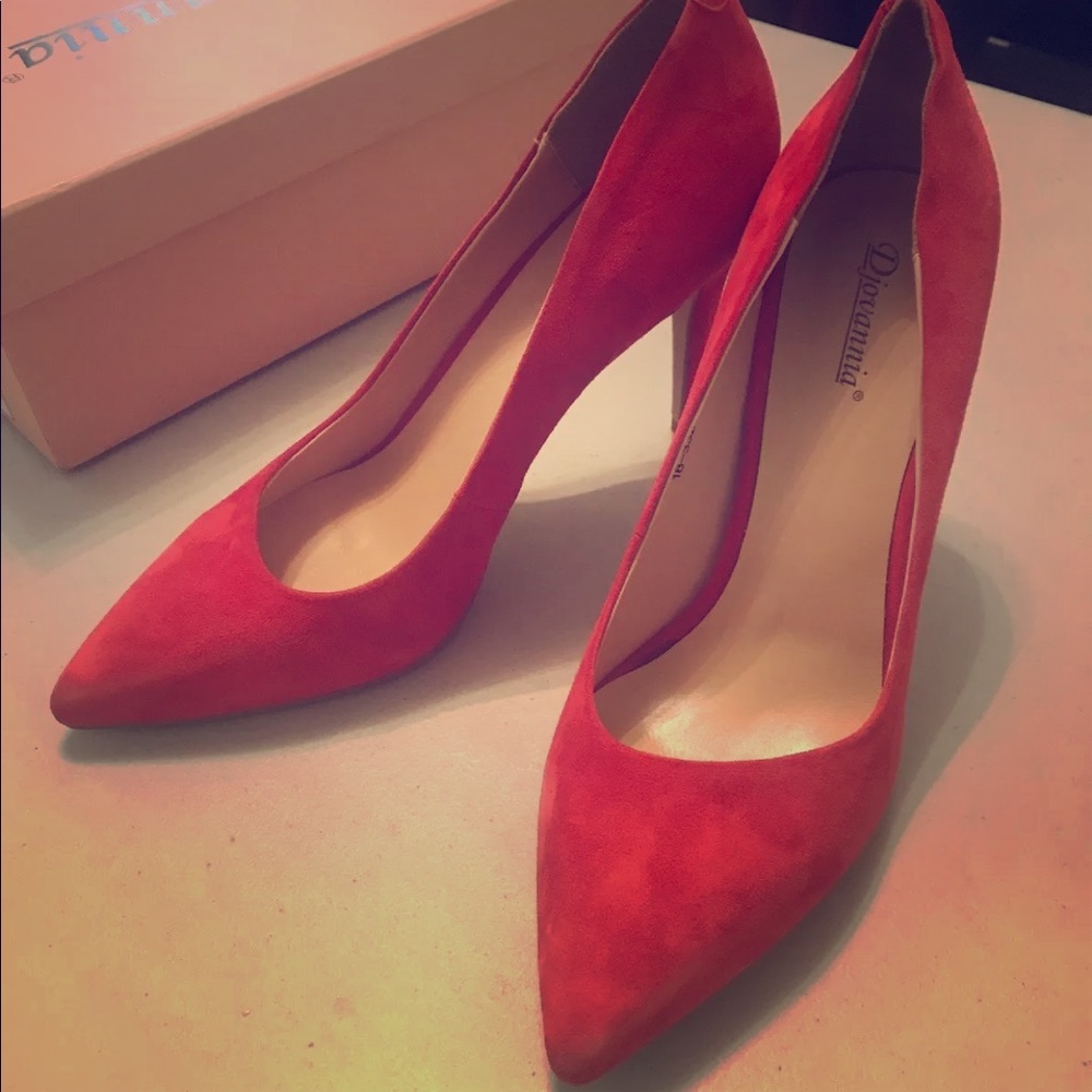 Italian Brand New Suede Pumps